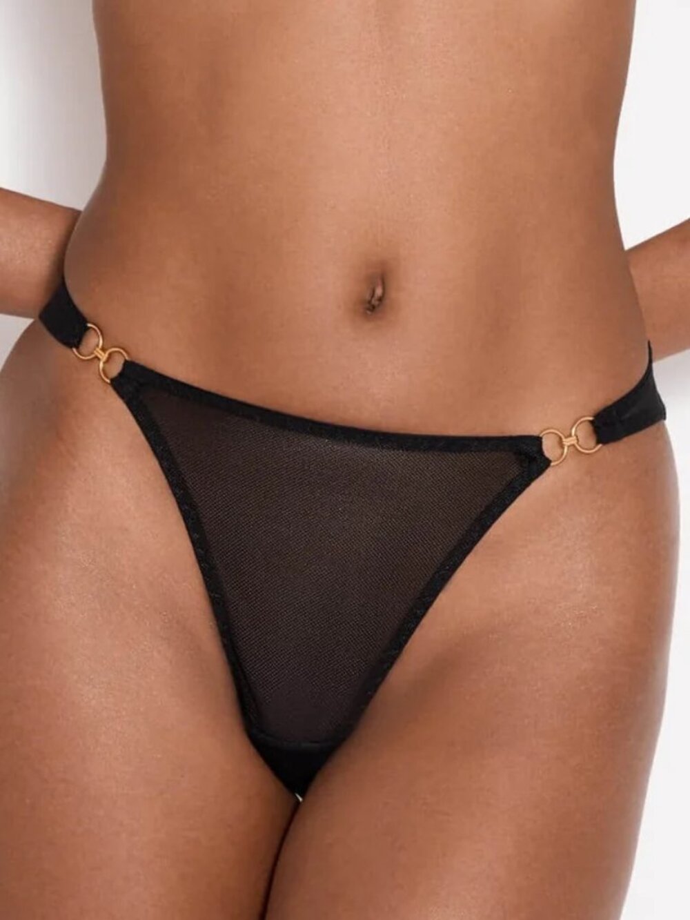 Bordelle Cadi Thong - Black - BNWT - SzM